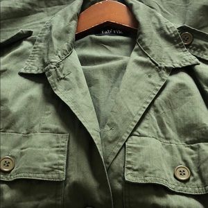 FABRIK Small Lightweight Green Military Jacket